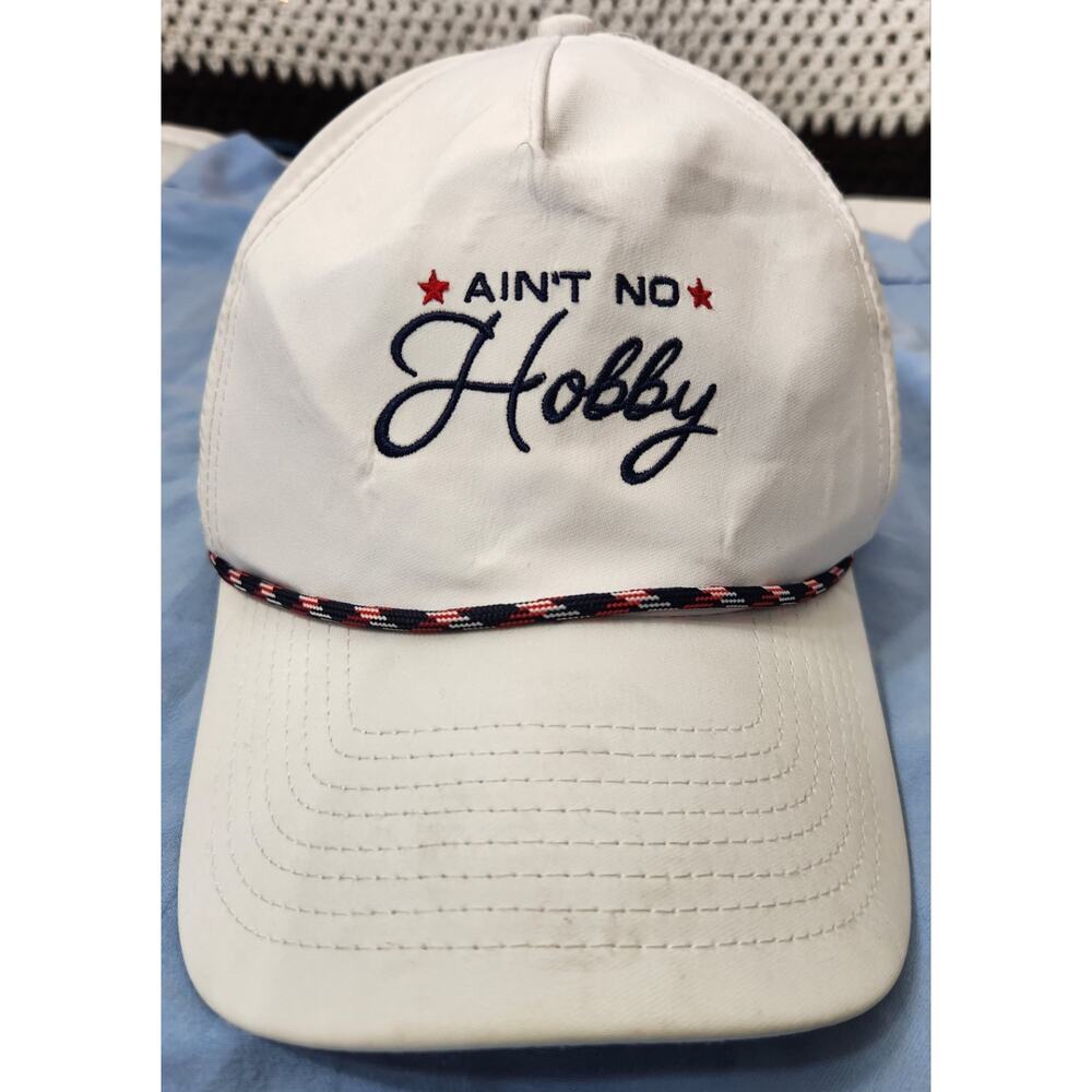 Imperial White Adjustable Snapback Hat One Size Men's Sports